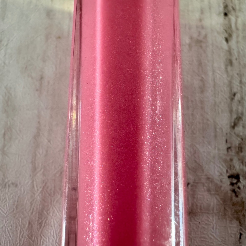 Estee Lauder Pure Color Gloss 26 Extravagant Pink Shimmer Lip Gloss Gold Cap - Picture 3 of 3